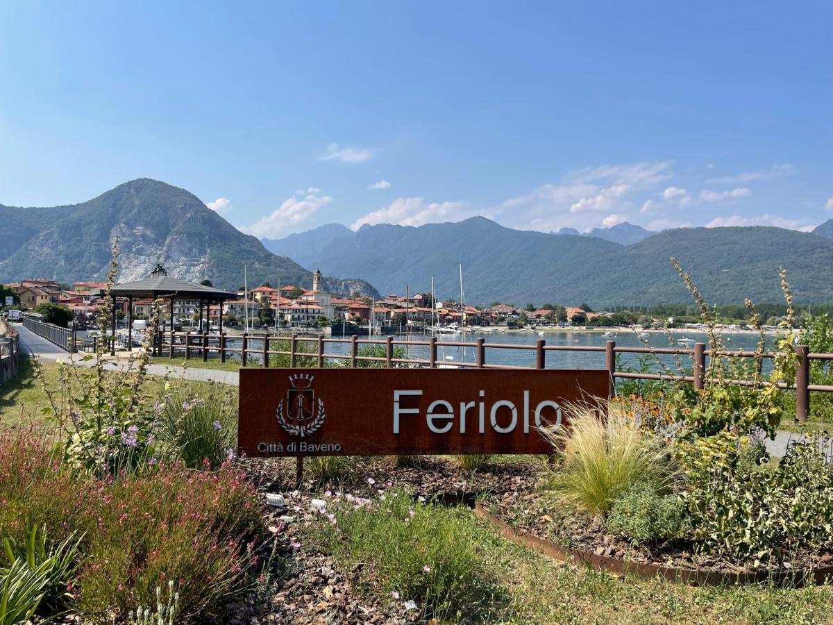 La Casa Del Conte - Feriolo Di Baveno Con Giardino Privato Apartman Kültér fotó
